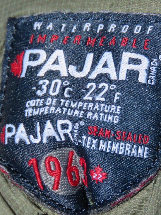 Pajar CANADA Men\'s Fero 2.0 Military Green/Dark Brown men\'s sz12 main image 6